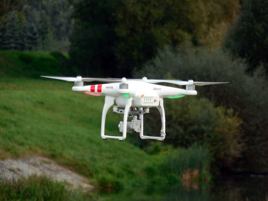 quadrocopter DIJ Test